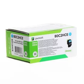   Lexmark CX410/510 High Corporate Toner Cyan 3K (Eredeti) 80C2HCE