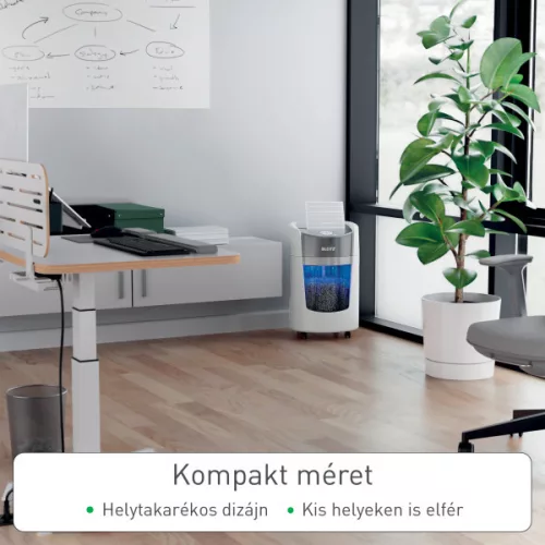 Leitz IQ OptiMax SmallOffice 350 P5 iratmegsemmisítő ; 83590000