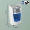 Leitz IQ OptiMax SmallOffice 350 P5 iratmegsemmisítő ; 83590000