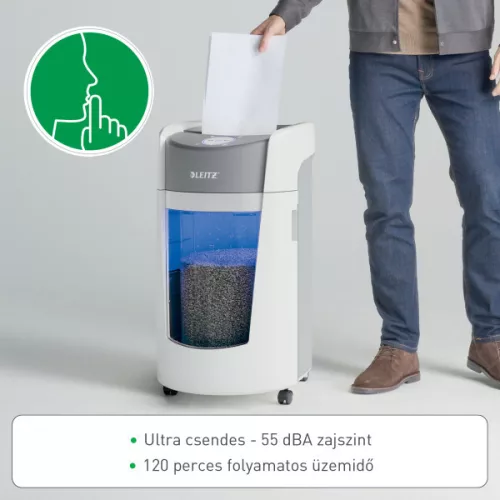 Leitz IQ OptiMax Office 550 P5 iratmegsemmisítő