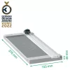 Leitz Home A4 görgős vágógép