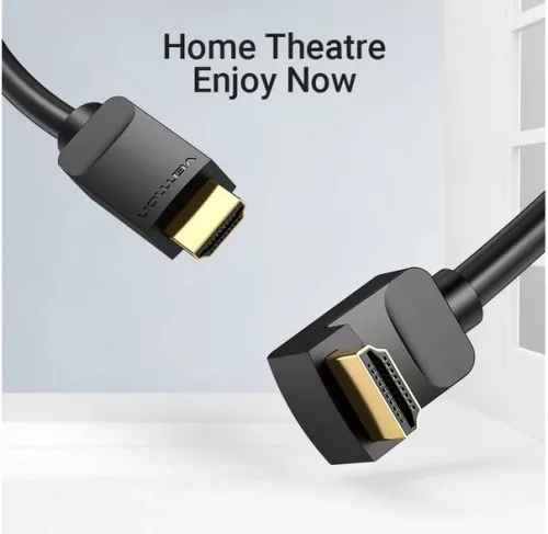 Vention HDMI, (90 Fokos, jobbra), 1,5m, kábel