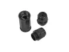 Lanberg AD-RJ45-OS6-IP67 RJ45-RJ45 Cat.5E/Cat.6 FTP IP67 vízálló árnyékolt fekete toldó