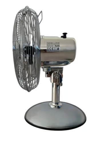 Aarven Aero DTL-30M (30cm, asztali, króm), ventilátor