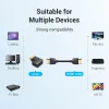 Vention HDMI/M (270fokos) -> HDMI/F (4K,sík, 2db), adapter