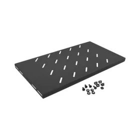   Lanberg AK-1001-B 19" 1U MÉLY:270mm MAX:120kg 4 ponton rögzíthető fix fekete rack tálca