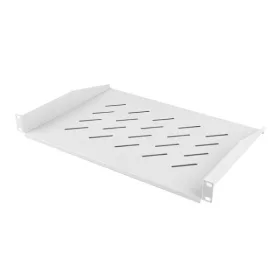   Lanberg AK-1008-S 19" 1U MÉLY:315mm MAX:20kg terhelhetőségű 2 ponton rögzíthető fix szürke tálca