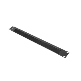   Lanberg AK-1103-B 19" 1U egyik oldalán nyitott fésűs fekete kábelrendező