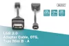 DIGITUS AK-300310-002-S OTG 2.0 mini USB-B - USB-A anya adapter