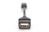 DIGITUS AK-300310-002-S OTG 2.0 mini USB-B - USB-A anya adapter