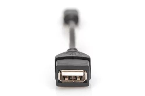 DIGITUS AK-300310-002-S OTG 2.0 mini USB-B - USB-A anya adapter