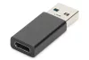 DIGITUS AK-300524-000-S SuperSpeed USB-A 3.0 - USB Type-C adapter