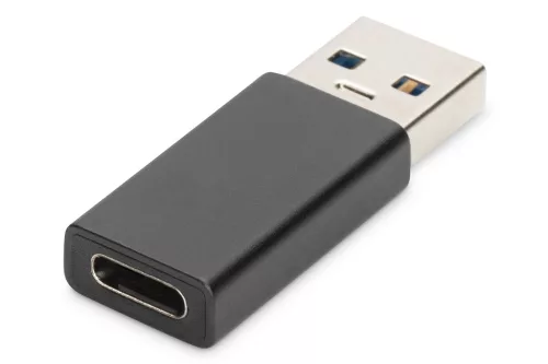 DIGITUS AK-300524-000-S SuperSpeed USB-A 3.0 - USB Type-C adapter