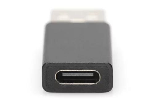 DIGITUS AK-300524-000-S SuperSpeed USB-A 3.0 - USB Type-C adapter