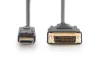 DIGITUS AK-340306-020-S DisplayPort apa -> DVI-D apa kábel 2m