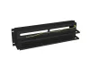Lanberg AK-VDP103-B 19" 3U DIN sínes fedeles fekete kismegszakító tartó panel