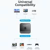 Vention HDMI (2 Portos,kétirányú, 4K,60Hz, fekete), switcher