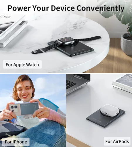 Choetech B708, 2000mah, ultravékony, Powerbank
