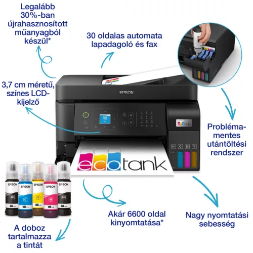 Epson EcoTank L5590 színes tintasugaras multifunkciós nyomtató