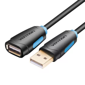   Vention USB-A 2.0/M -> USB-A 2.0/F 1m (hossz, PVC), kábel
