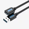 Vention USB-A 3.0/M -> USB-A 3.0/F,  (hosszabbító,PVC), 1,5m, kábel