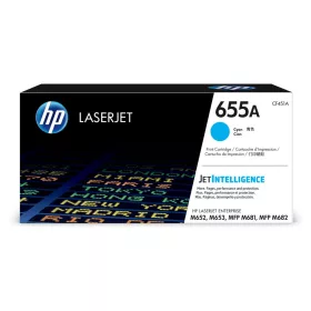 HP CF451A Toner Cyan 10.500 oldal kapacitás No.655A
