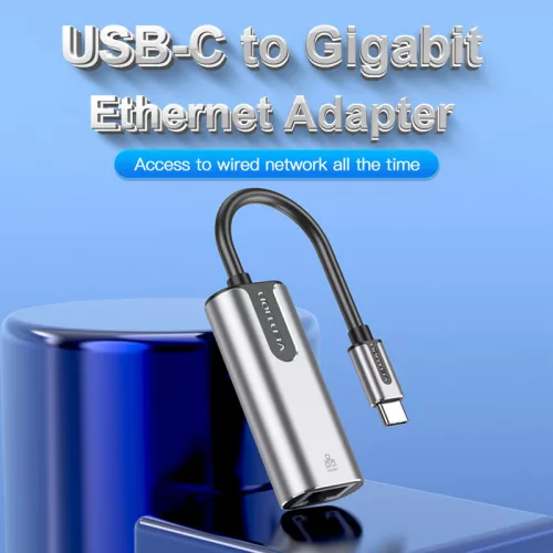 Vention USB-C/M -> RJ45 (gigabit) ,adapter