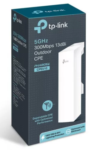 TP-LINK CPE CPE510  5 GHz 300 Mbps 13 dBi Outdoor CPE