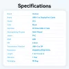 Vention USB-C -> DisplayPort, (4K,fekete),2m, kábel