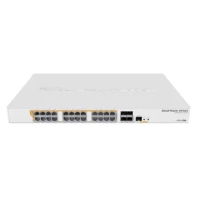   MikroTik CRS328-24P-4S+RM 19"" 1U 24xGbE PoE LAN 500W 4x10GbE SFP+ port Cloud Router Switch
