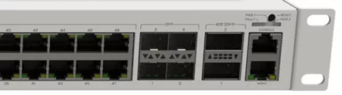 MikroTik CRS354-48G-4S+2Q+RM 48port GbE LAN 4x10G SFP+ port 2x40G QSFP+ port Cloud Router Switch