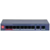 Dahua CS4010-8ET2GT-110 8x10/100 Mbps PoE + 2x1 Gbps uplink, 110W, Cloud Managed PoE Switch