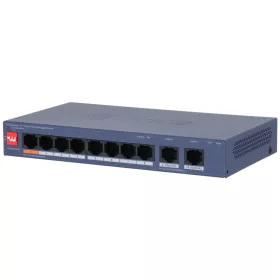   Dahua CS4010-8ET2GT-60 8x10/100 Mbps PoE + 2x1 Gbps uplink, 60W, Cloud Managed PoE Switch
