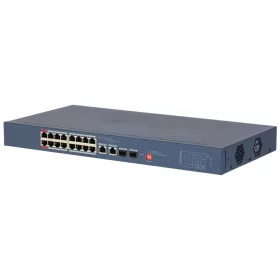   Dahua CS4218-16ET-135 16x10/100 Mbps PoE + 2x1 Gbps RJ-45/SFP Combo Uplink, 135W, Cloud Managed PoE Switch