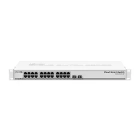   MikroTik CSS326-24G-2S+RM 19"" 1U 24xGbE LAN 2x10G SFP+ port Cloud Smart Switch