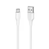 Vention USB-A 2.0/M -> USB-C/M, fehér, 2m, kábel