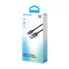 Vention USB-A 2.0/M -> USB-C/M, 2m,(fekete,6A), kábel