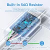 Vention USB-A 2.0/M -> USB-C/M, 1m,(fehér), kábel