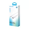 Vention USB-A 2.0/M -> USB-C/M, 1m,(fehér), kábel