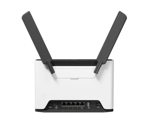 MikroTik S53UG+5HAXD2HAXD-TC&RG650E-EU Chateau 5G R17 ax 4xGbE, 1x2.5G LAN port 1xSIM slot 802.11ax Wi-Fi 6 Dual-Band Vezeték nélküli LTE 5G router