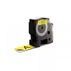   Utángyártott DYMO D1 D53718 24mm x 7m sárga-fekete #S0720980