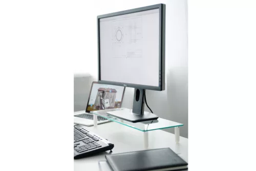 DIGITUS DA-90358 Üveg monitorállvány