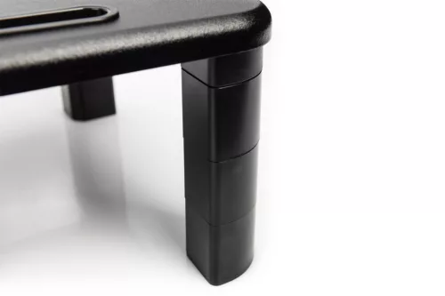 DIGITUS DA-90458 Állítható magasságú fekete monitor állvány