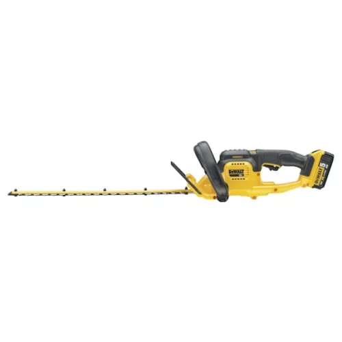 DEWALT Sövényvágó, 18V (XR), 55cm vágáshossz, 1×5Ah akkuval és töltővel