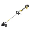DEWALT Szegélynyíró/Fűkasza, 54V XR FLEXVOLT, 38cm, kefe nélküli, akku és töltő nélkül