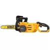 DEWALT Láncfűrész, 54V XR FLEXVOLT, 45cm vezető, akkumulátor és töltő nélkül