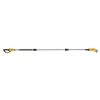 DEWALT Magassági ágvágó, 18V XR, 20cm láncvezetővel, akkumulátor és töltő nélkül