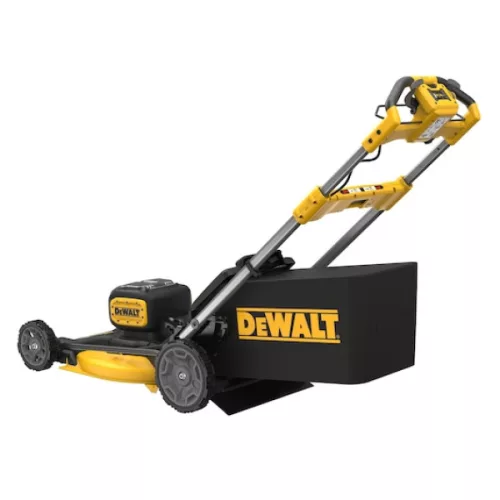 DEWALT Önjáró fűnyíró, 2×18V XR, 53cm, akkumulátor és töltő nélkül