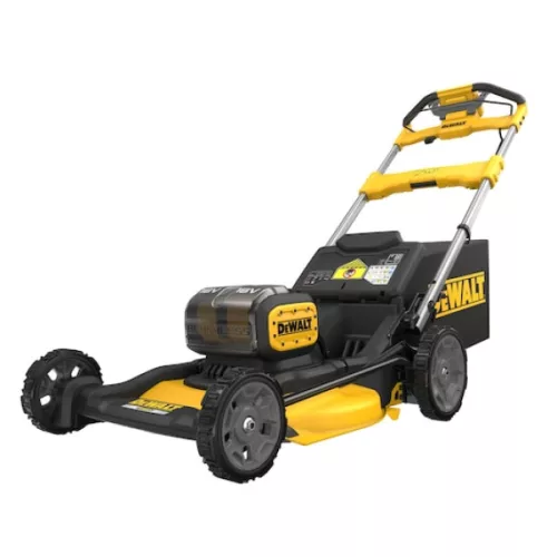 DEWALT Önjáró fűnyíró, 2×18V XR, 53cm, akkumulátor és töltő nélkül