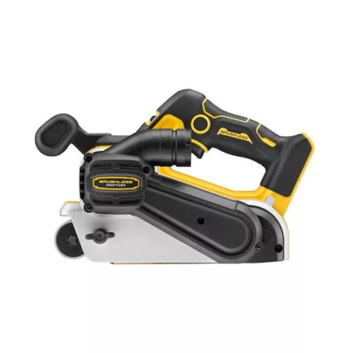 DEWALT Szalagcsiszoló, 18V XR, kefe nélküli, TSTAK, koffer, akkumulátor és töltő nélkül